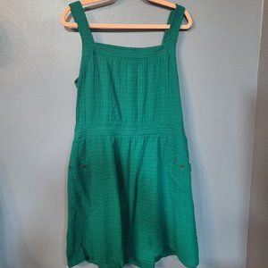Sleeveless Green Mini Dress with Pockets from Universal Thread